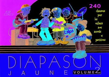 Diapason jaune vol 2 : 230 chants pour les enfants Visuel